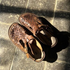 Alegria Leather Mules